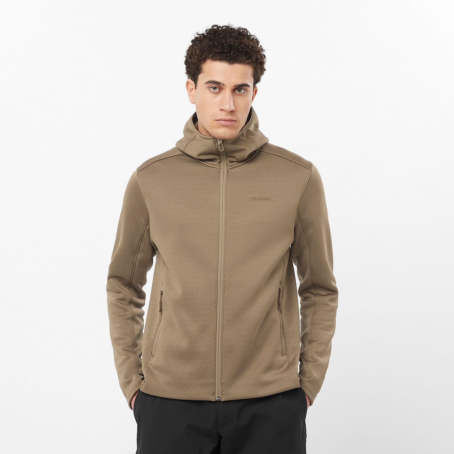 Salomon Men's Sntial Midfleece Shitake