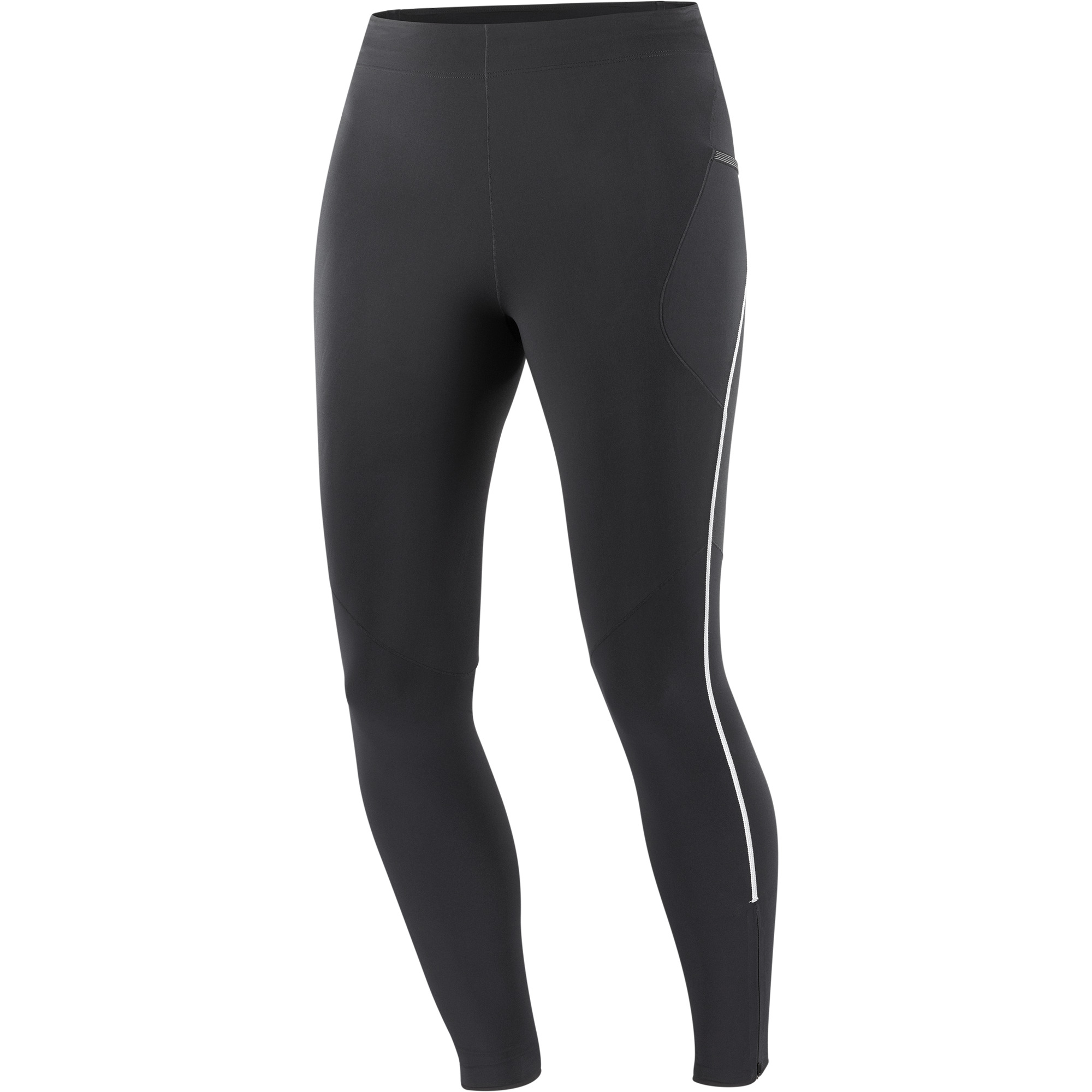 Salomon Women's Sense Aero Stow Tights Deep Black, S