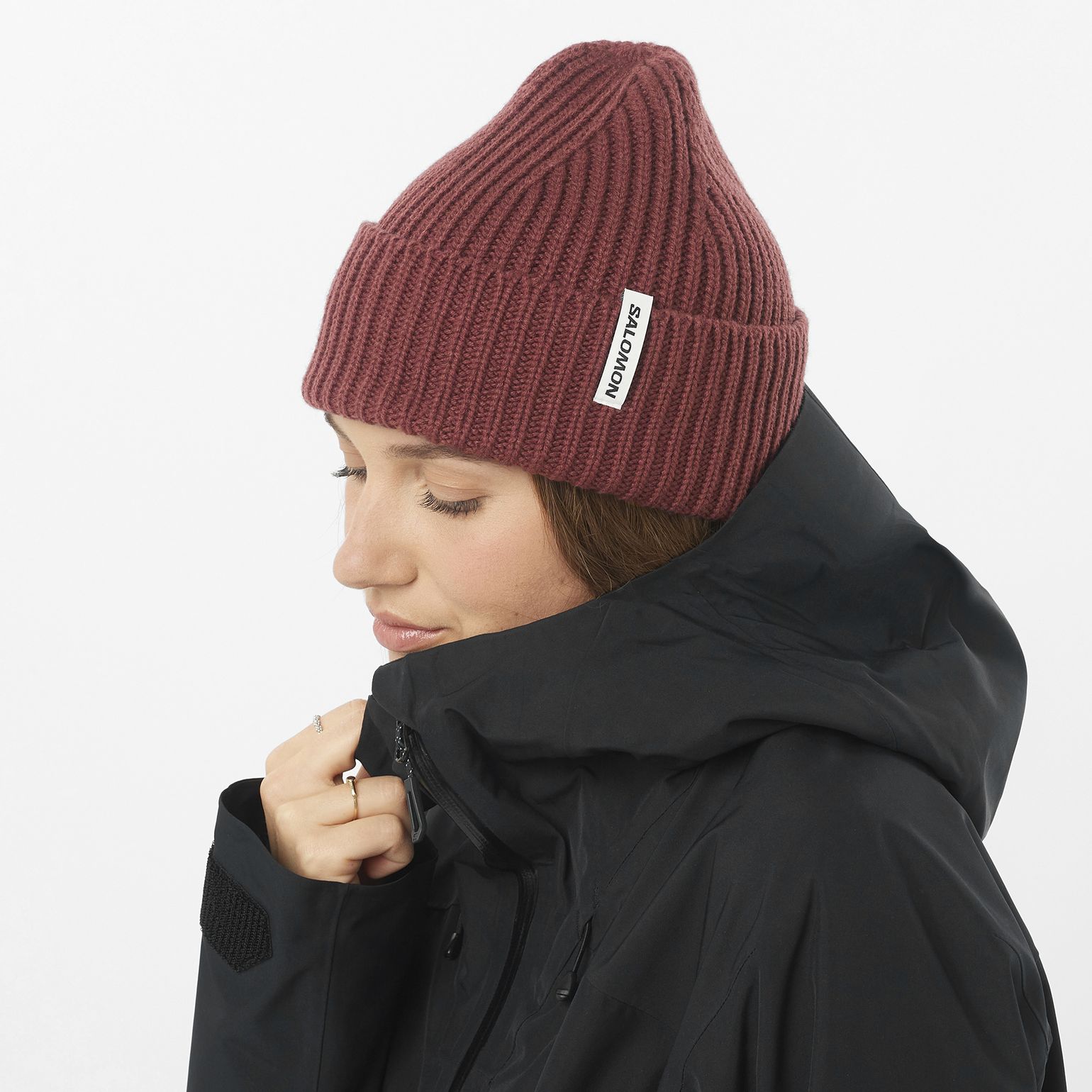 Salomon Snowbird Beanie Rum Raisin