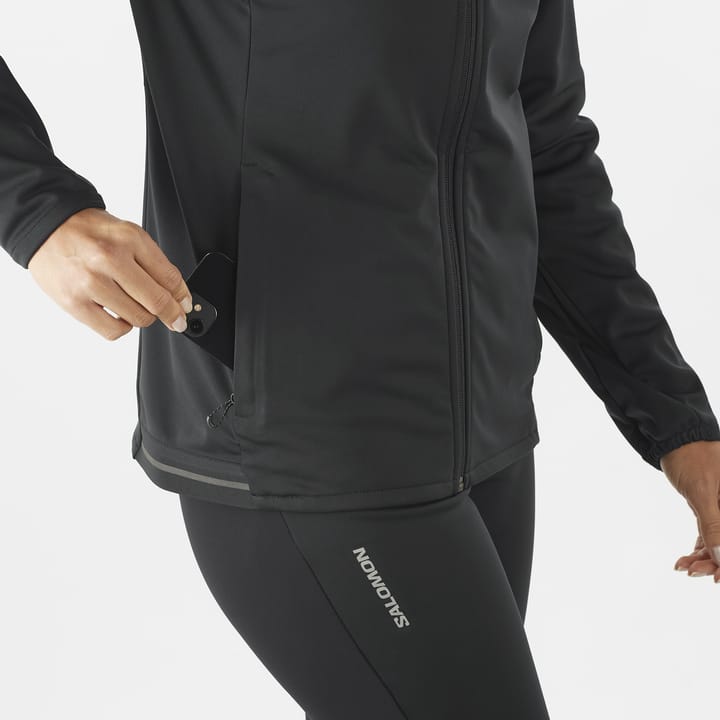 Salomon Women's GORE-TEX Softshell Jacket Deep Black Salomon