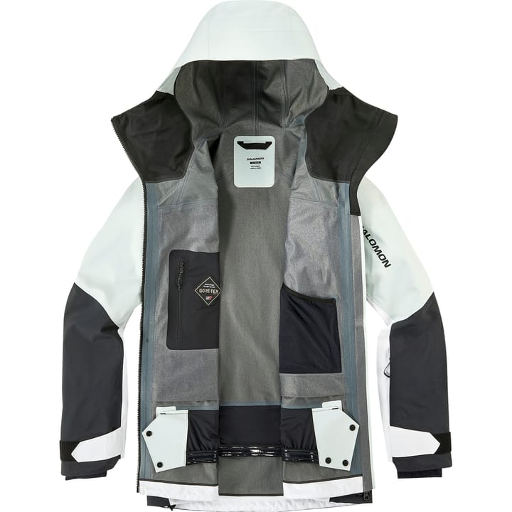 Salomon Moon Patrol Goretex Jkt W Misty Blue / White / Deep Black Salomon