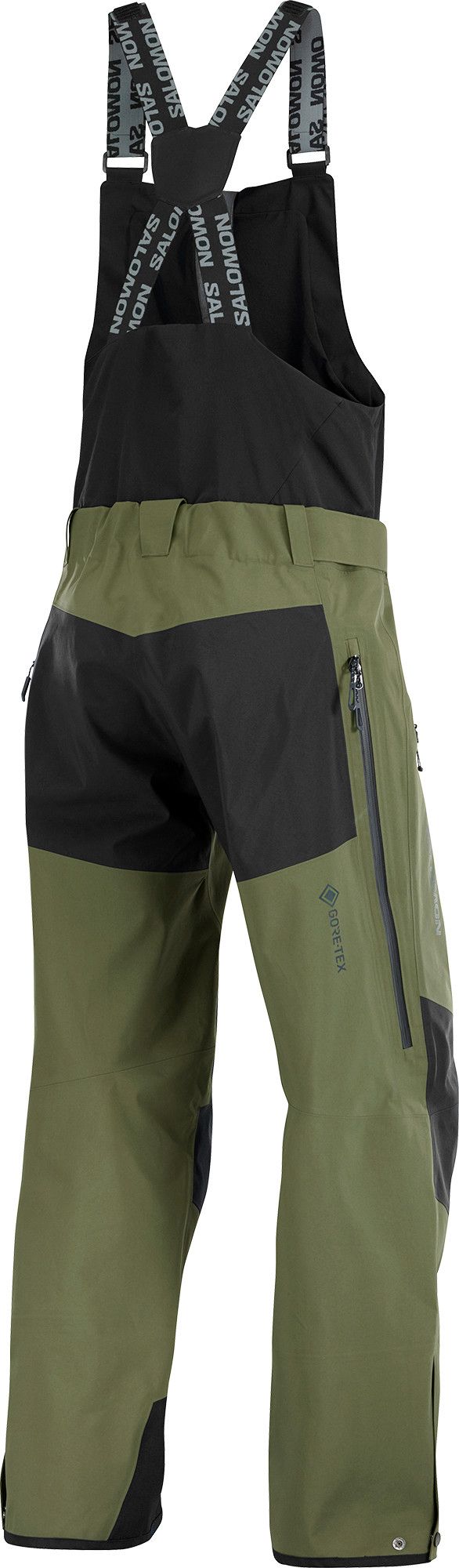 Salomon Men's Moon Patrol GORE-TEX Bib Pants Grape Leaf/Deep Black Salomon