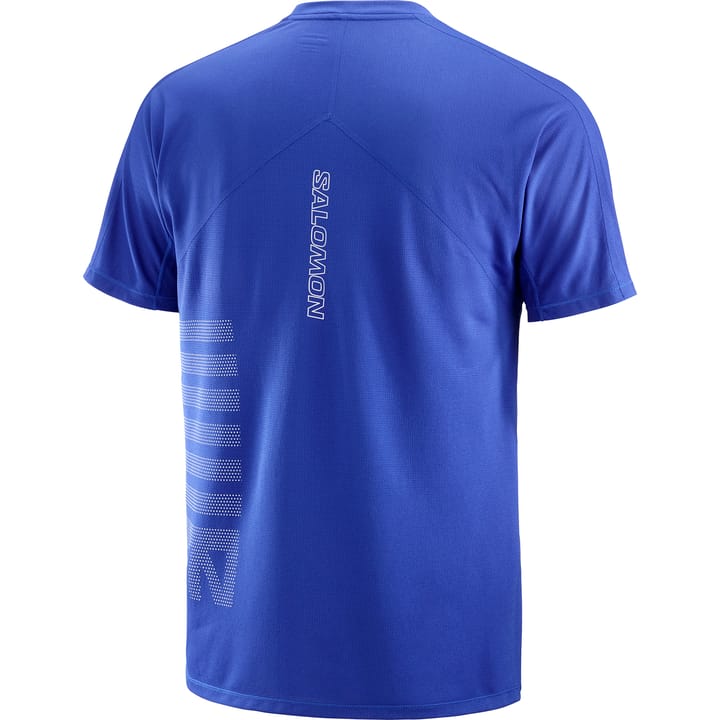 Salomon Sense Aero Ss Tee Gfx M Surf The Web / Rainy Day Salomon