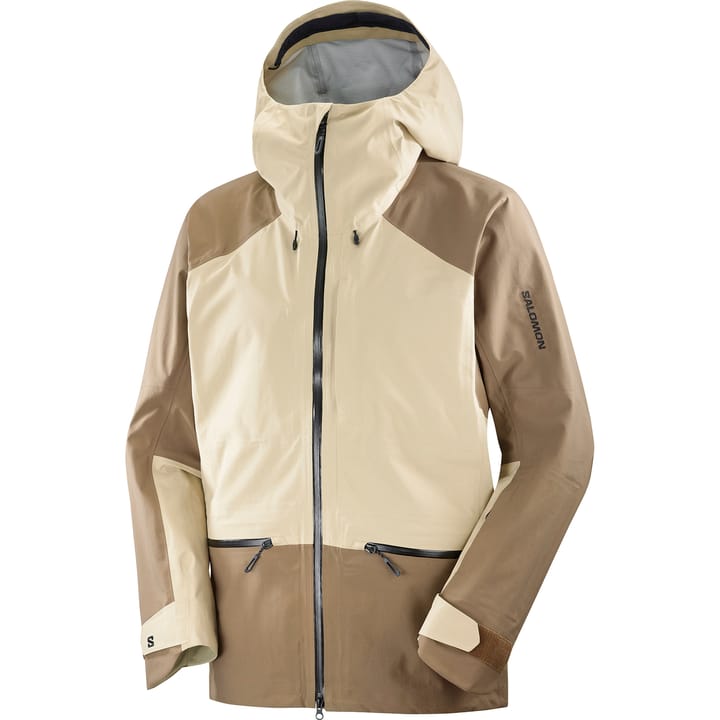 Salomon Men's Absolute 3L Jacket White Pepper / Shitake Salomon