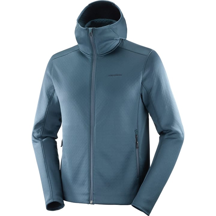 Salomon Sntial Midfleece Fz Hd M Midnight Navy Salomon