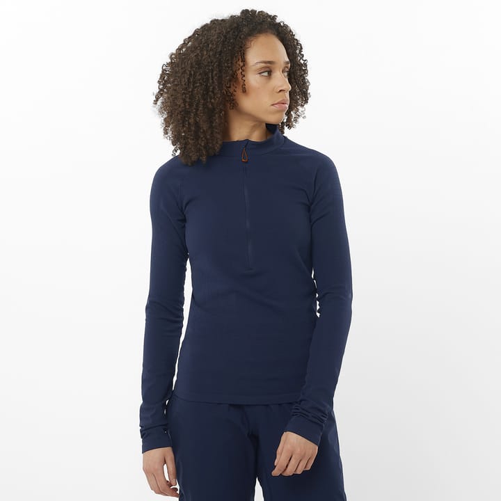 Salomon Salomon Ultra Seamless Tee Ls U Night Sky Salomon