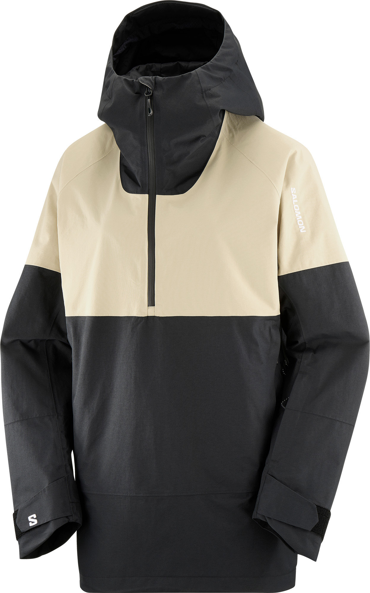 Salomon Women’s Bashley Anorak White Pepper/Deep Black