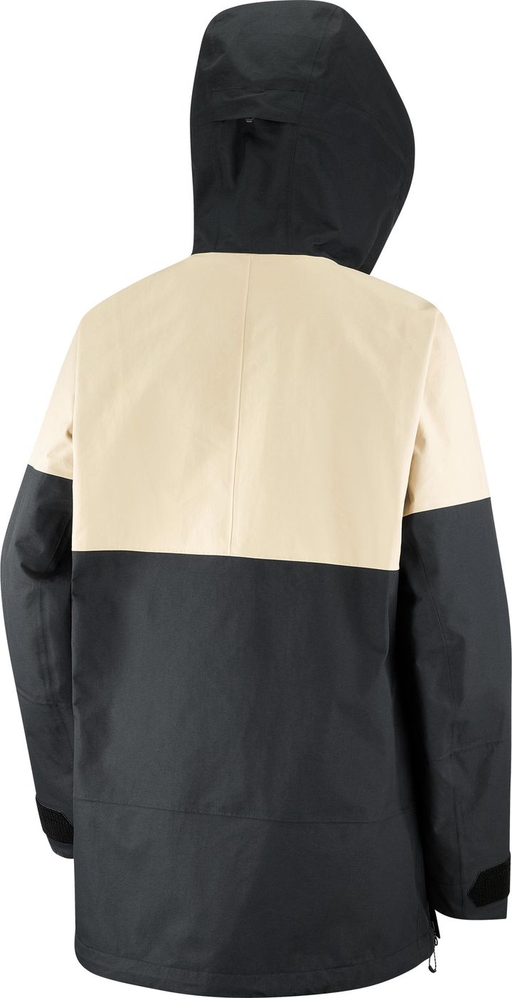 Salomon Women's Bashley Anorak White Pepper/Deep Black Salomon