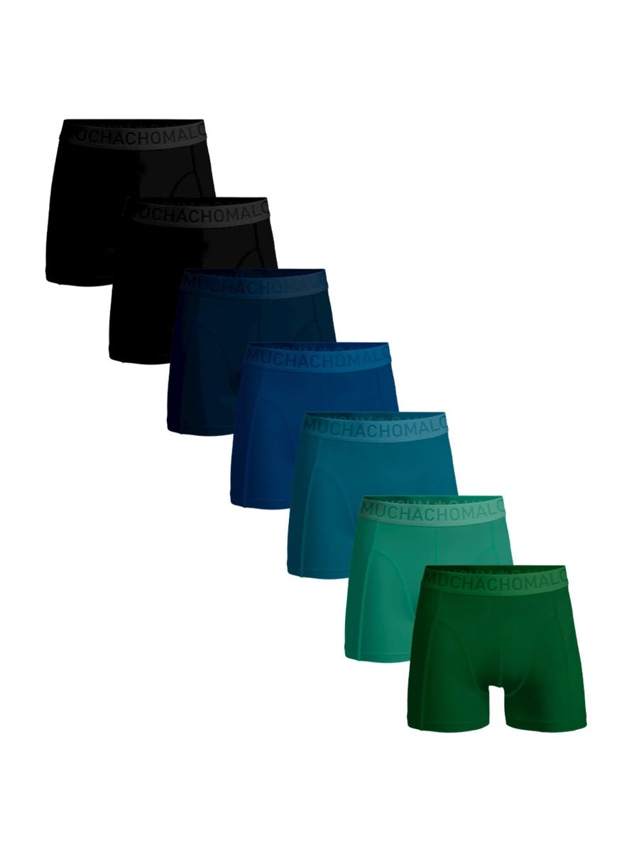 Muchachomalo 1010 HELLO SUNSHINE 7PK BOXER Black/blue/green Ass