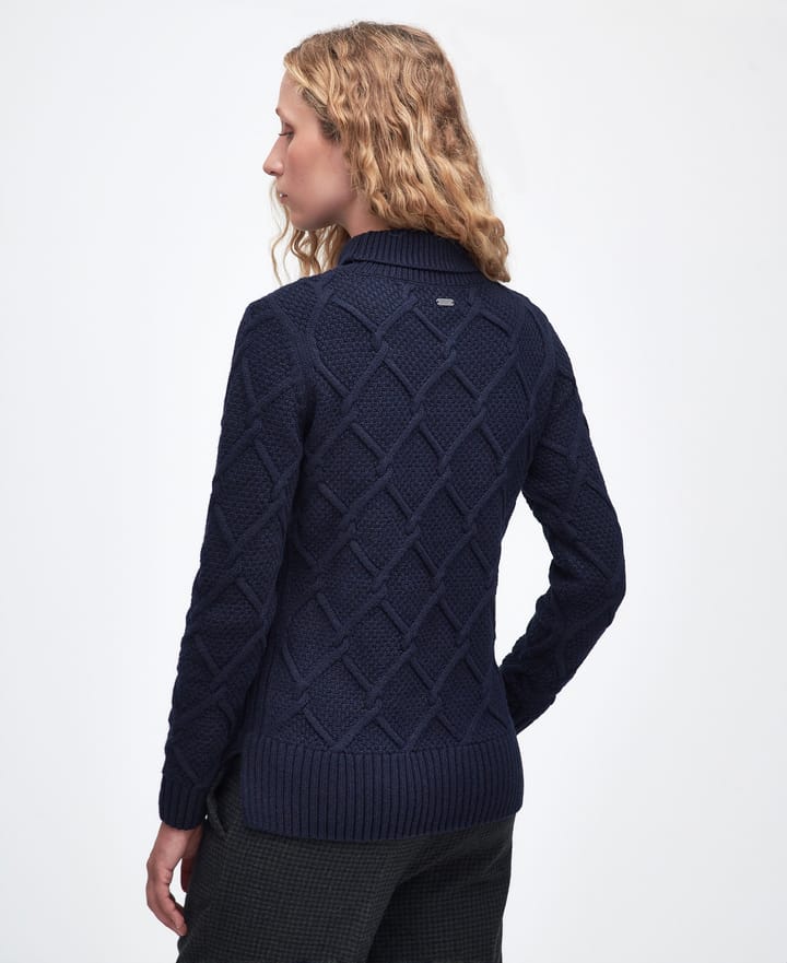 Barbour Women's Barbour Burne Roll Neck Knit Navy Barbour