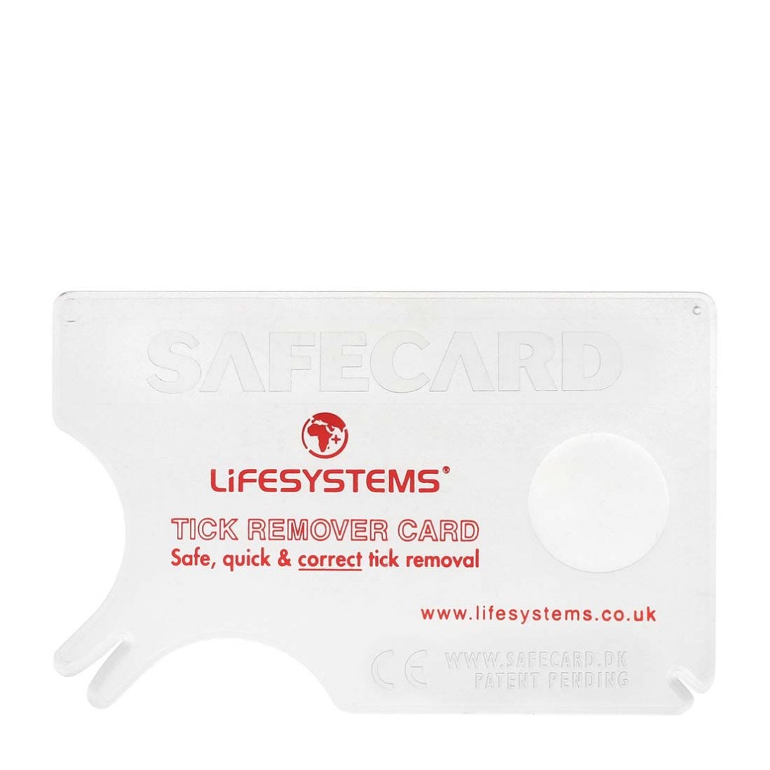 Lifesystems Tick Remover Card Nocolour