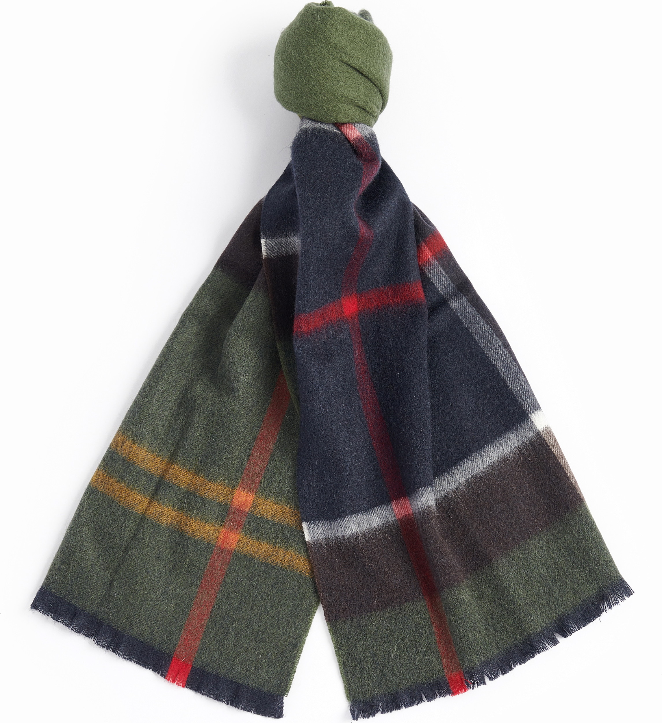 Barbour Rosef Tartan Scarf Classic Tartan