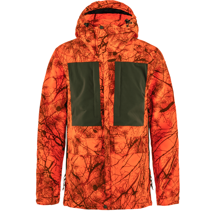 Fjällräven Lappland Hybrid Jacket Orange Multi Camo-Deep Forest Fjällräven