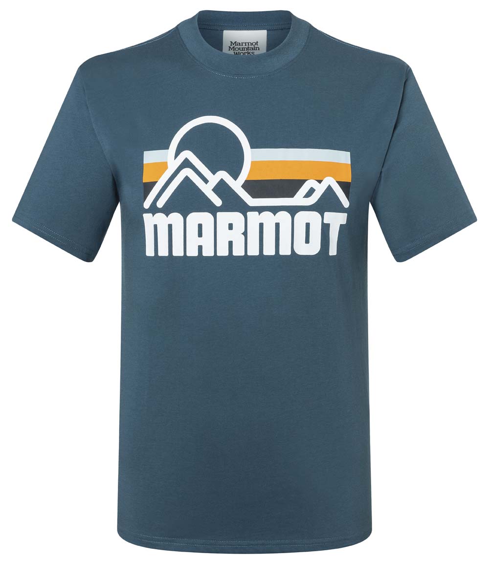 Marmot Men’s Coastal Tee Short Sleeve Dusty Teal