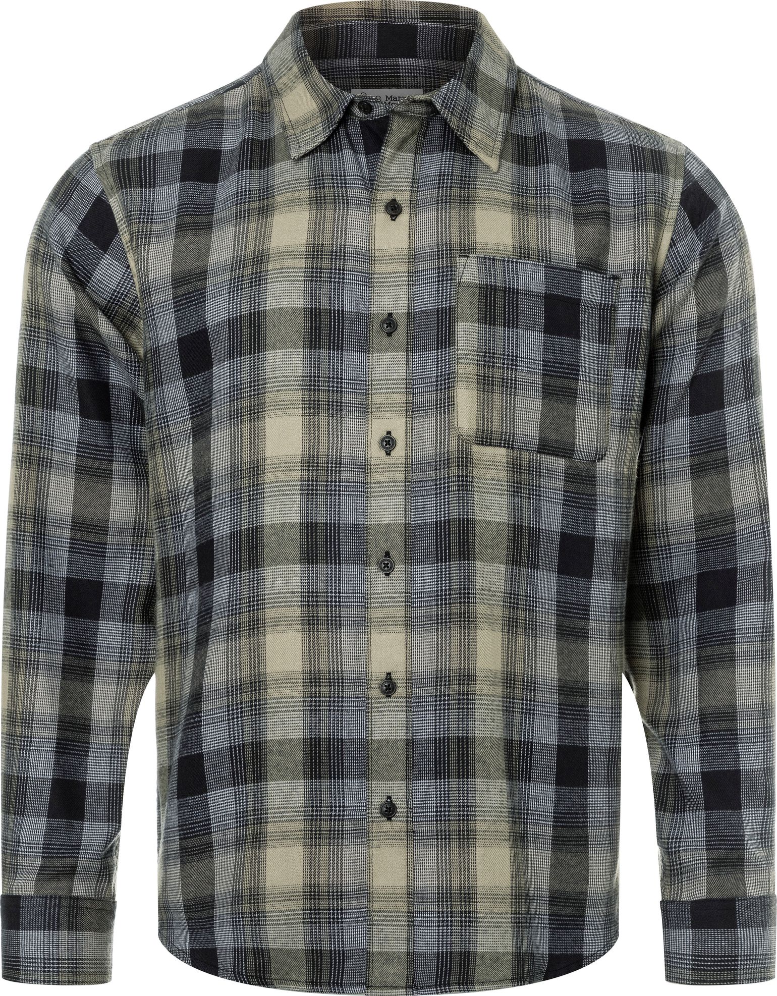 Marmot Men's Fairfax Novelty Light Weight Flannel Black