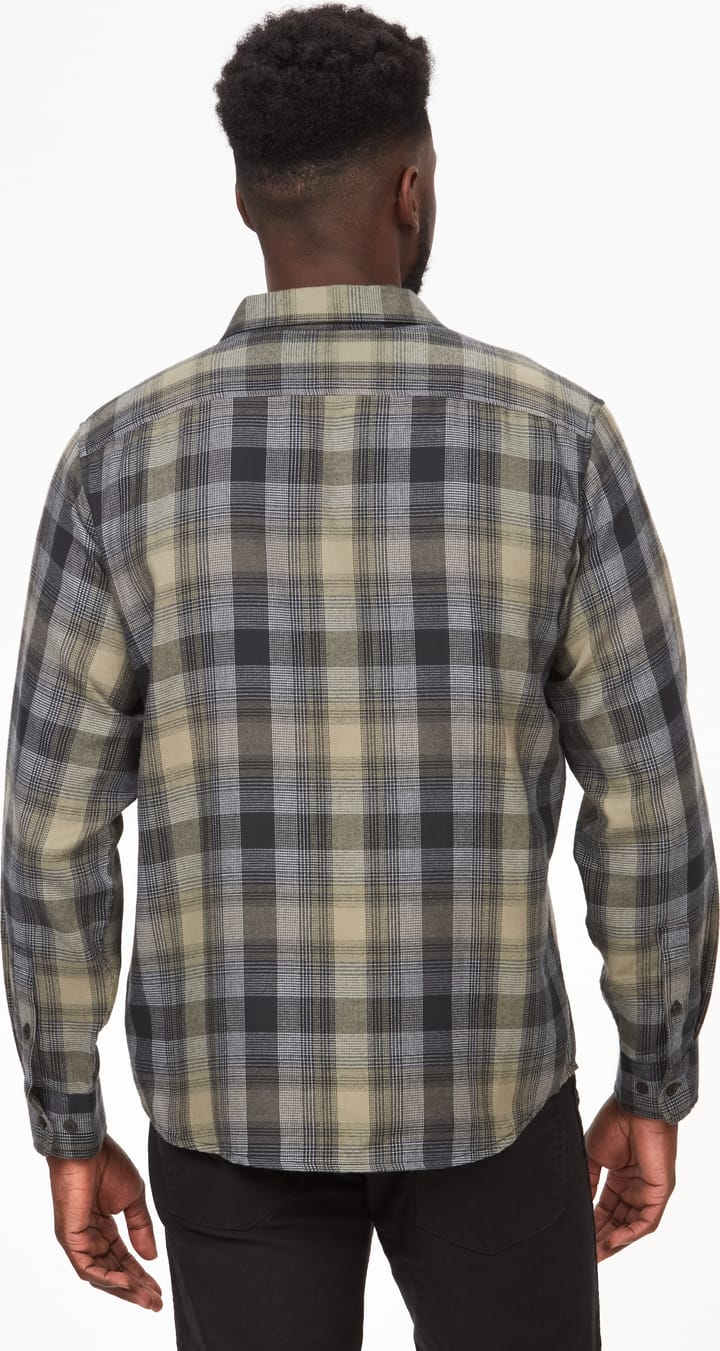 Marmot Men's Fairfax Novelty Light Weight Flannel Black Marmot