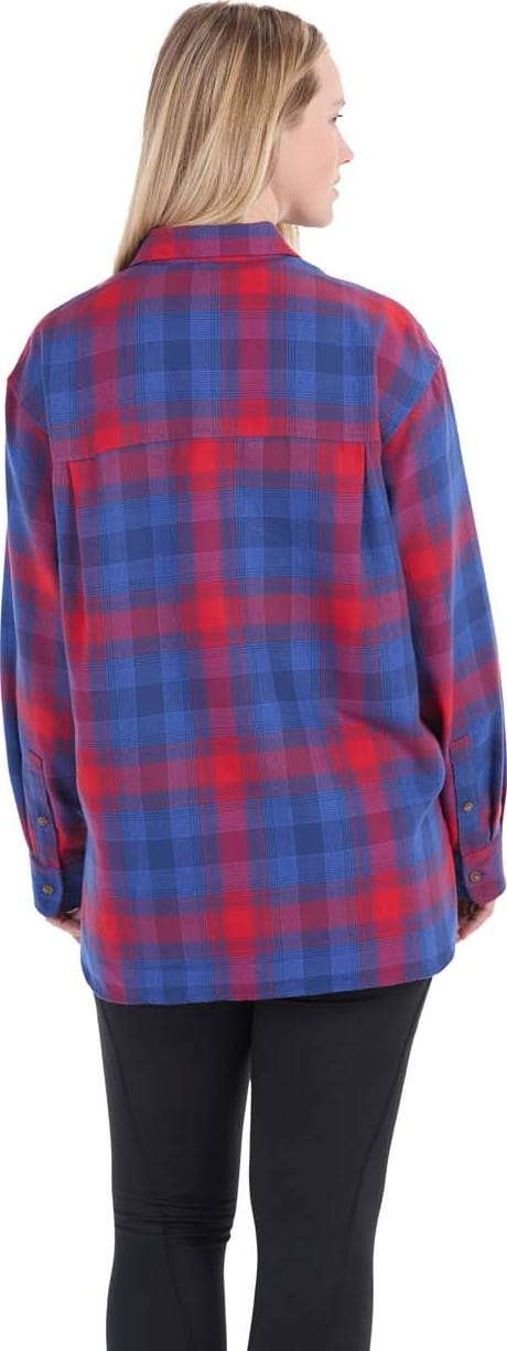 Marmot Women's Fairfax Lightweight Relaxed Flannel Team Red Marmot