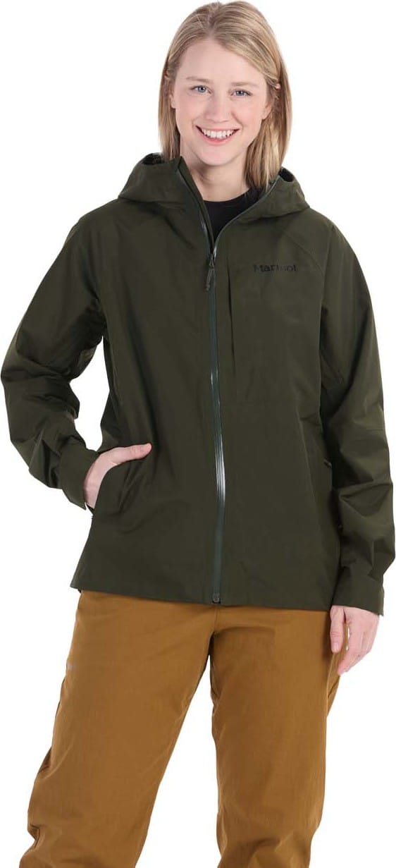 Marmot Women's Waypoint Gore-Tex Jacket Rosin Green Marmot