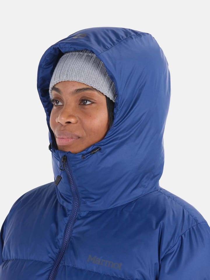 Marmot blue down jacket on sale