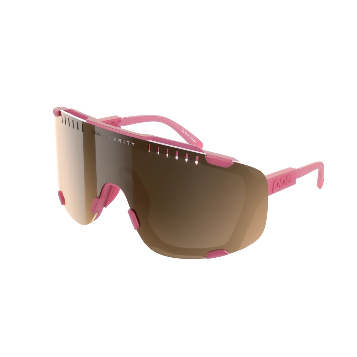 Sunglasses | Devour Actinium Pink Translucent | POC