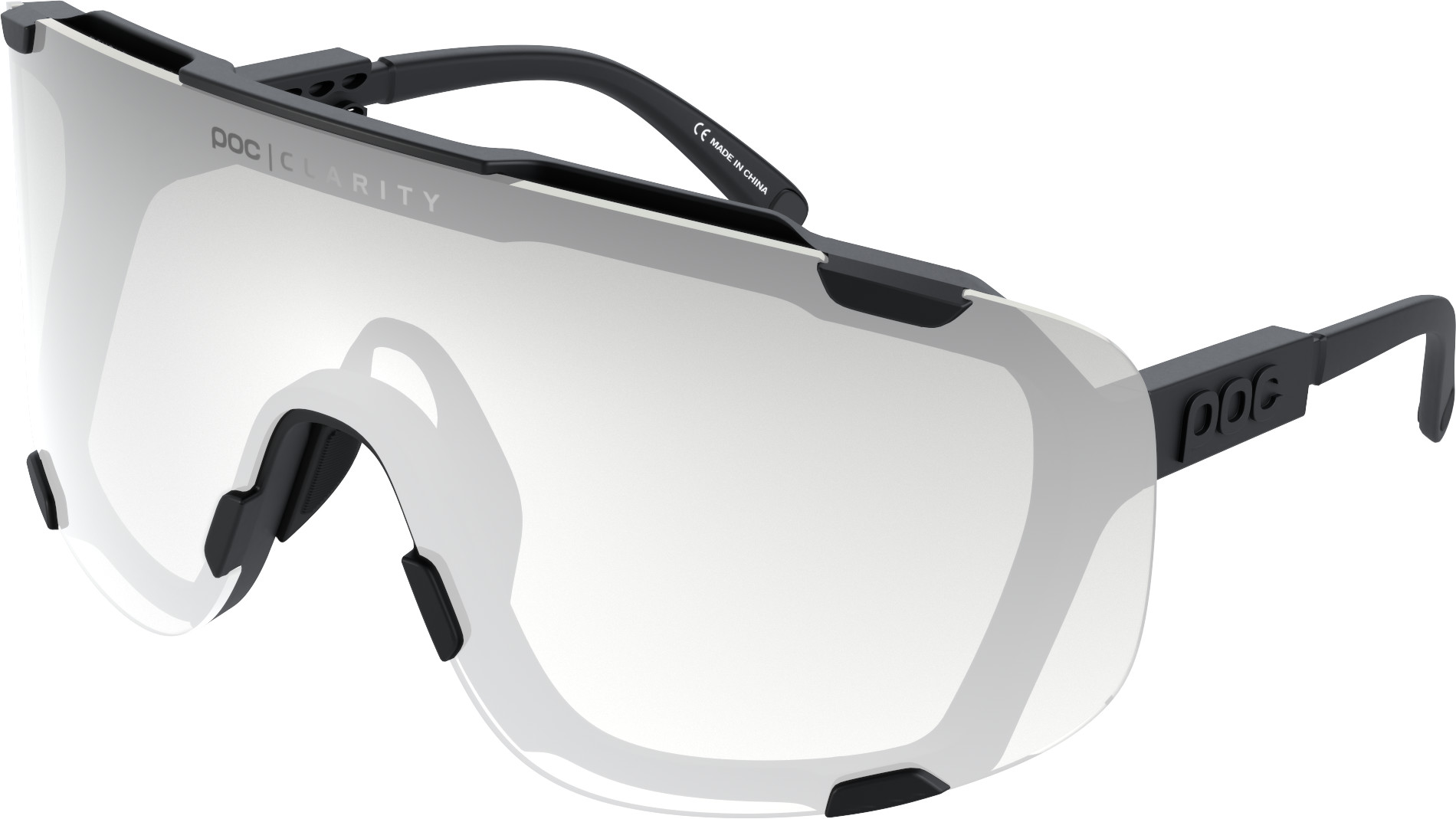 POC Devour Photochromic Uranium Black/Clarity Photochromic/Changeable Grey