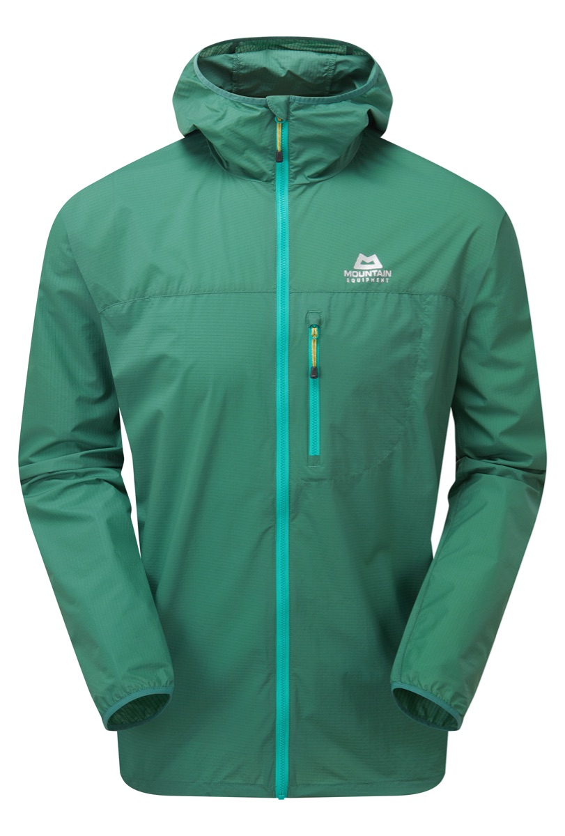 Softshell Jacket | Aerofoil Full zip Mens Jacket Sage | Mountain Equipment