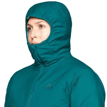 Mountain Equipment Andola Hooded Wmns Jacket Deep Teal Mountain Equipment