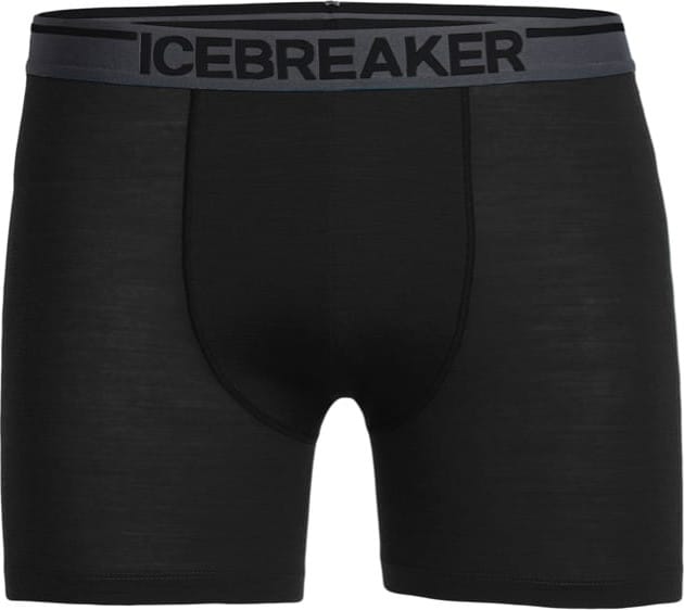 Icebreaker Men's Anatomica Boxers BLACK Icebreaker