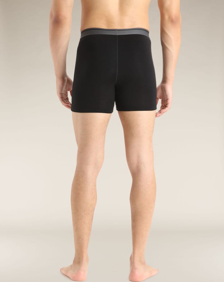 Icebreaker Men's Anatomica Boxers BLACK Icebreaker