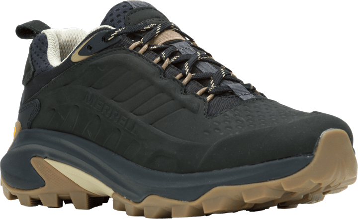 Merrell Women's Moab Speed 2 Leather Waterproof Black Merrell