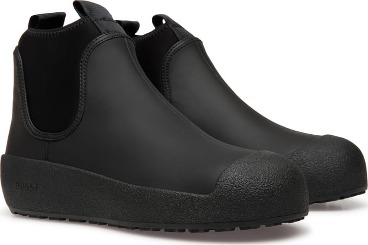 Bally Men's Cubrid Ii Rubber Calf Black Bally