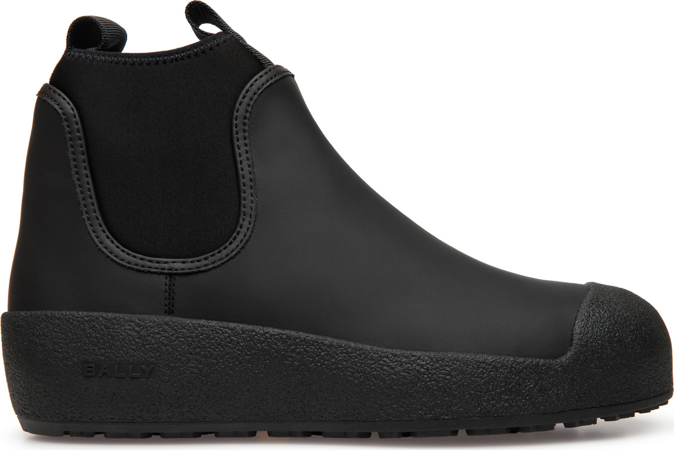 Bally Men’s Cubrid Ii Rubber Calf Black