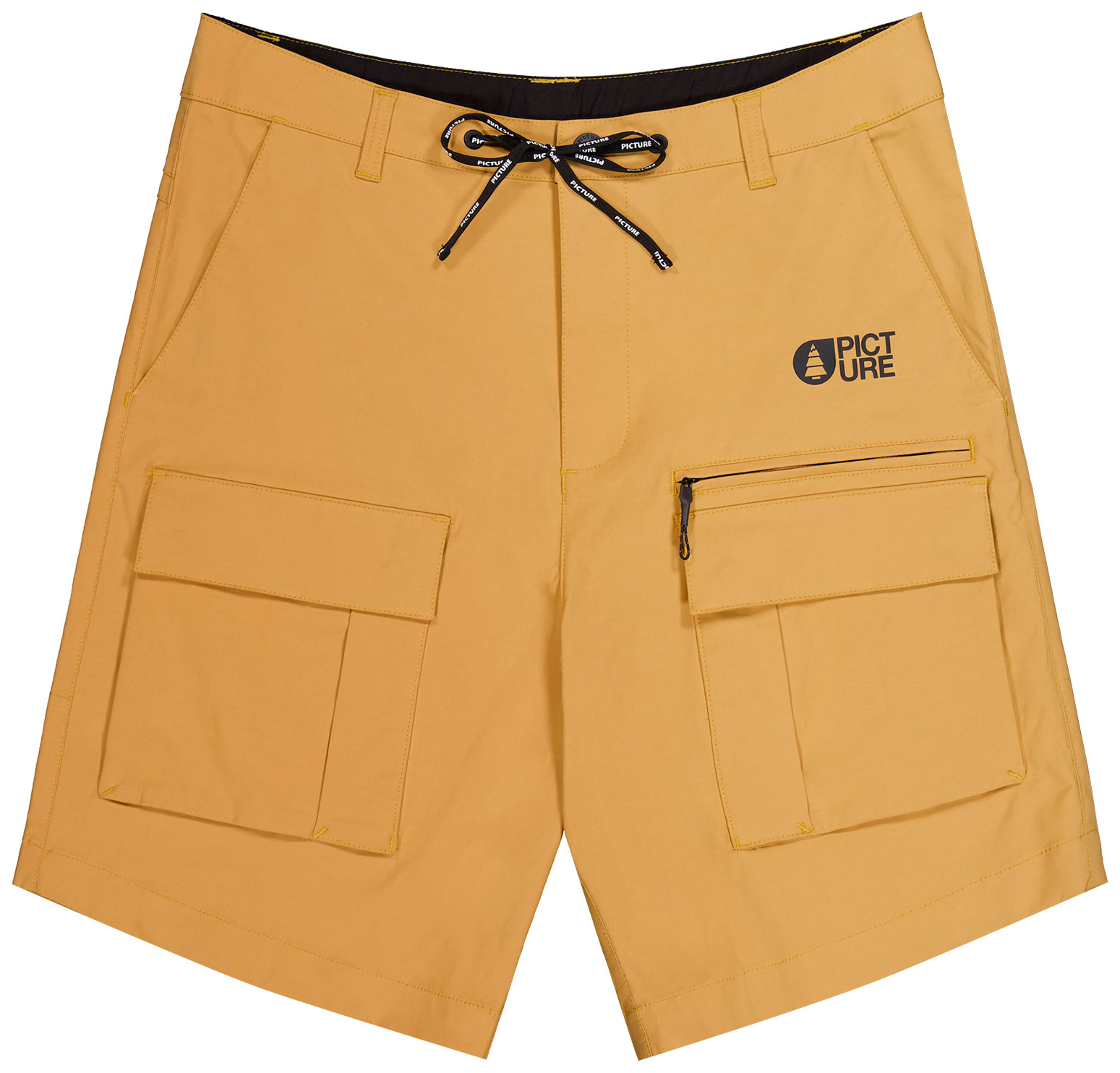 Picture Organic Clothing Men’s Robust Shorts Spruce Yellow