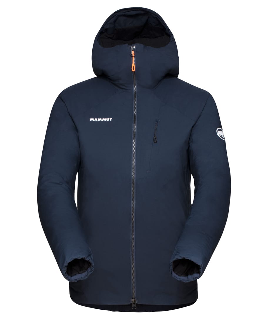 Mammut Rime In Flex Hooded Jacket Women Marine/Black