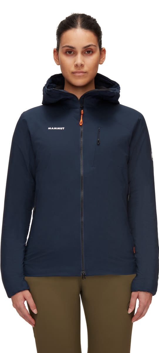 Mammut Rime In Flex Hooded Jacket Women Marine/Black Mammut