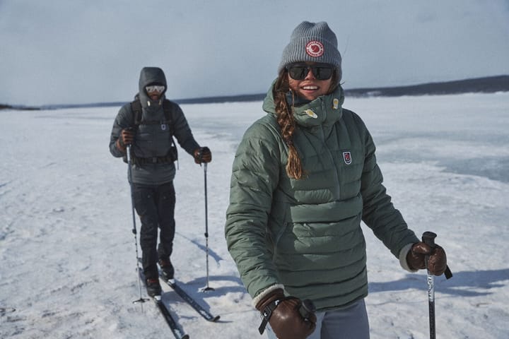 Fjällräven Expedition Pack Down Anorak W Mustard Yellow Fjällräven