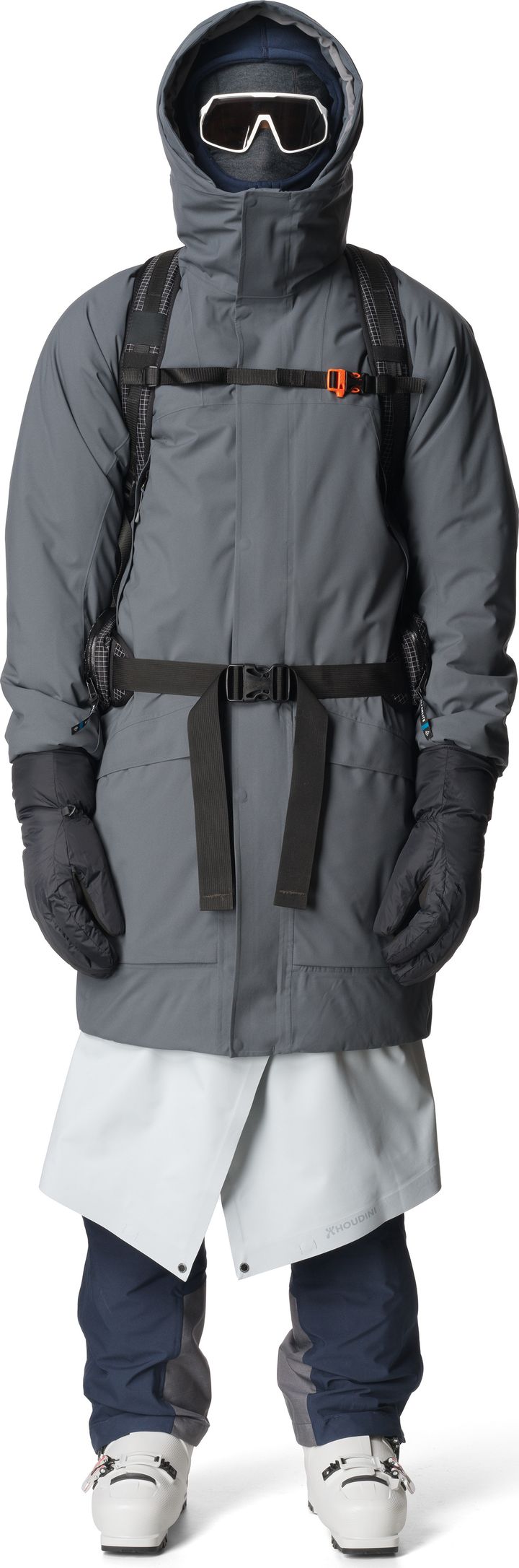 Houdini Men's Fall In Parka Thunder Gray Houdini