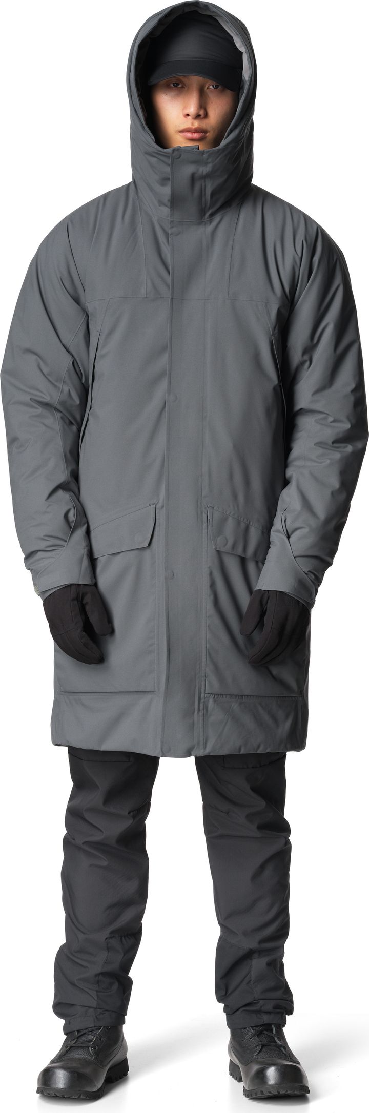 Houdini Men's Fall In Parka Thunder Gray Houdini