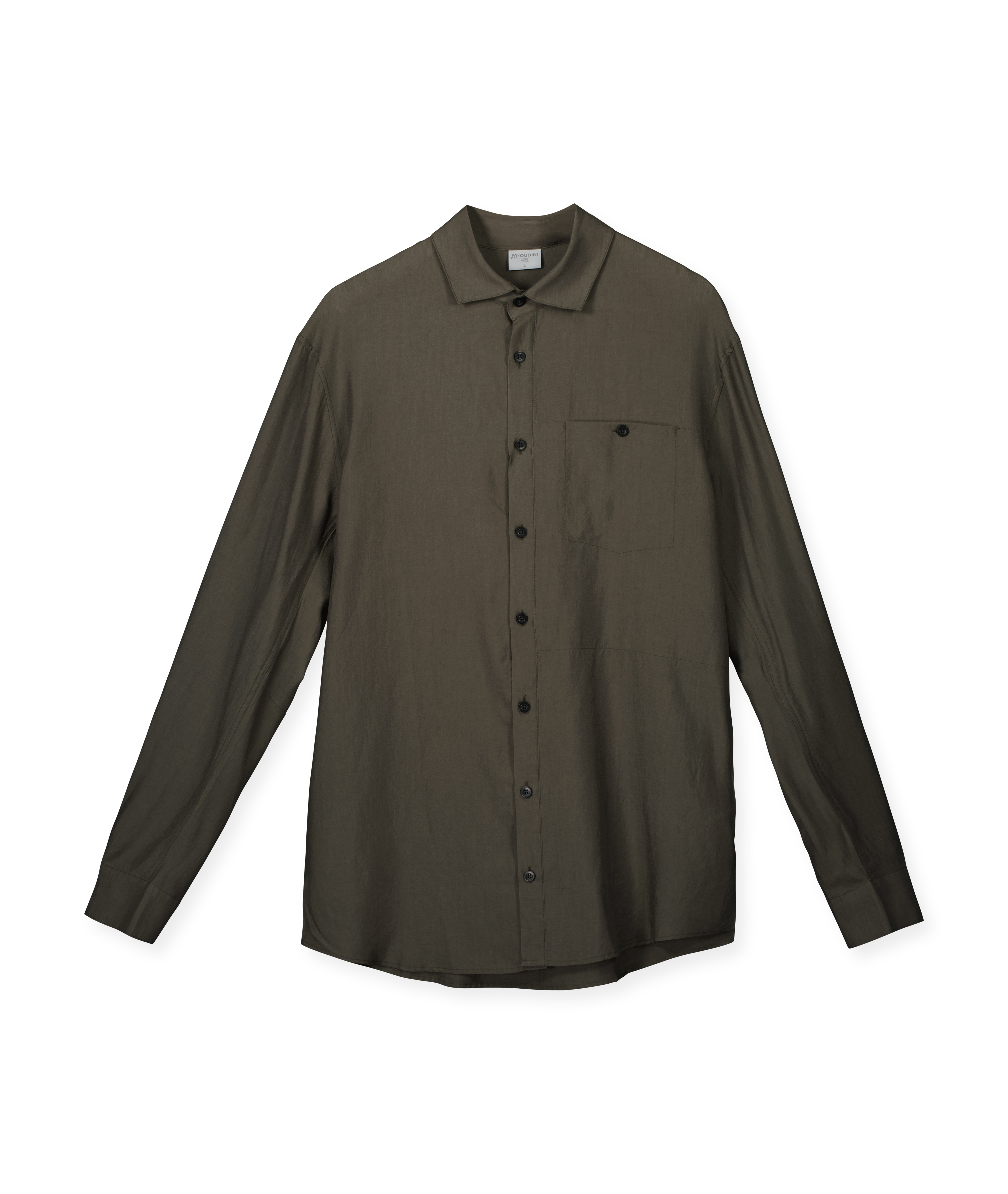 Houdini Men’s Tree Longsleeve Shirt Dawn Green