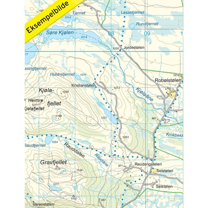 Nordeca Topo 3000 1:50 000 Topo 3000 Ugland IT