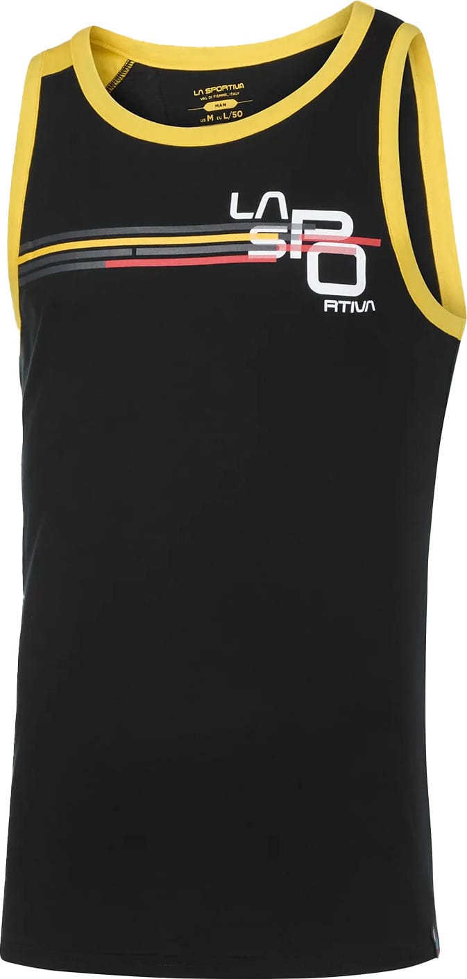 La Sportiva Men's Stripe Cube Tank Black