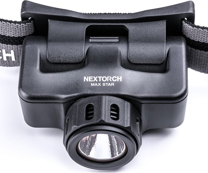 NexTorch Maxstar Pannlampa 1200 Inbyggt Uppladdninsbart Batteri Black NexTorch