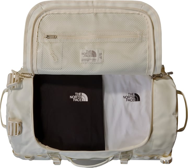 The North Face Base Camp Duffel - S White Dune/TNF White The North Face