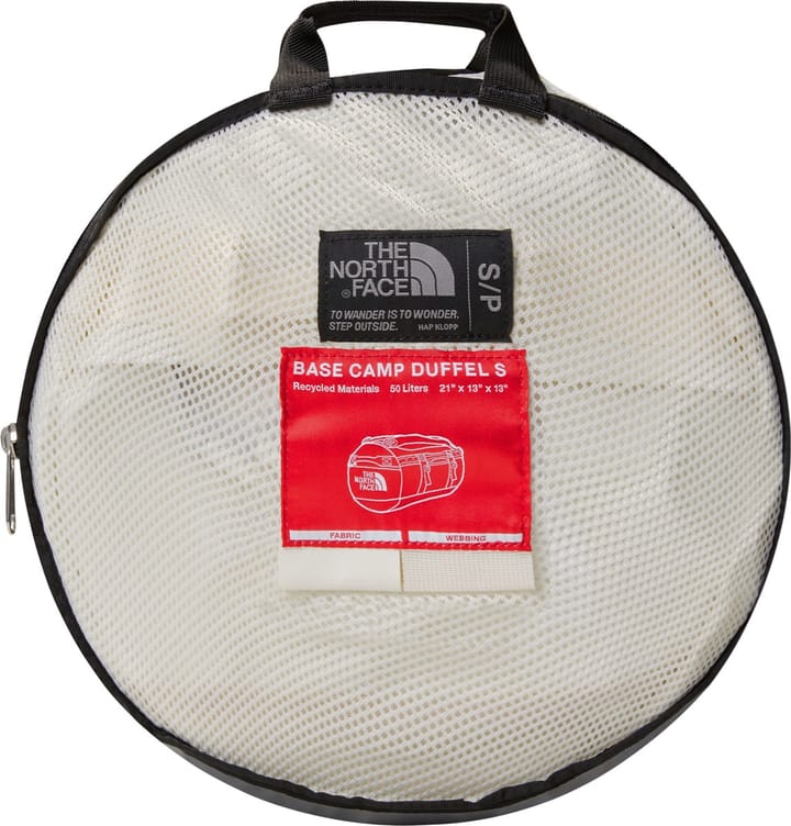 The North Face Base Camp Duffel - S White Dune/TNF White The North Face