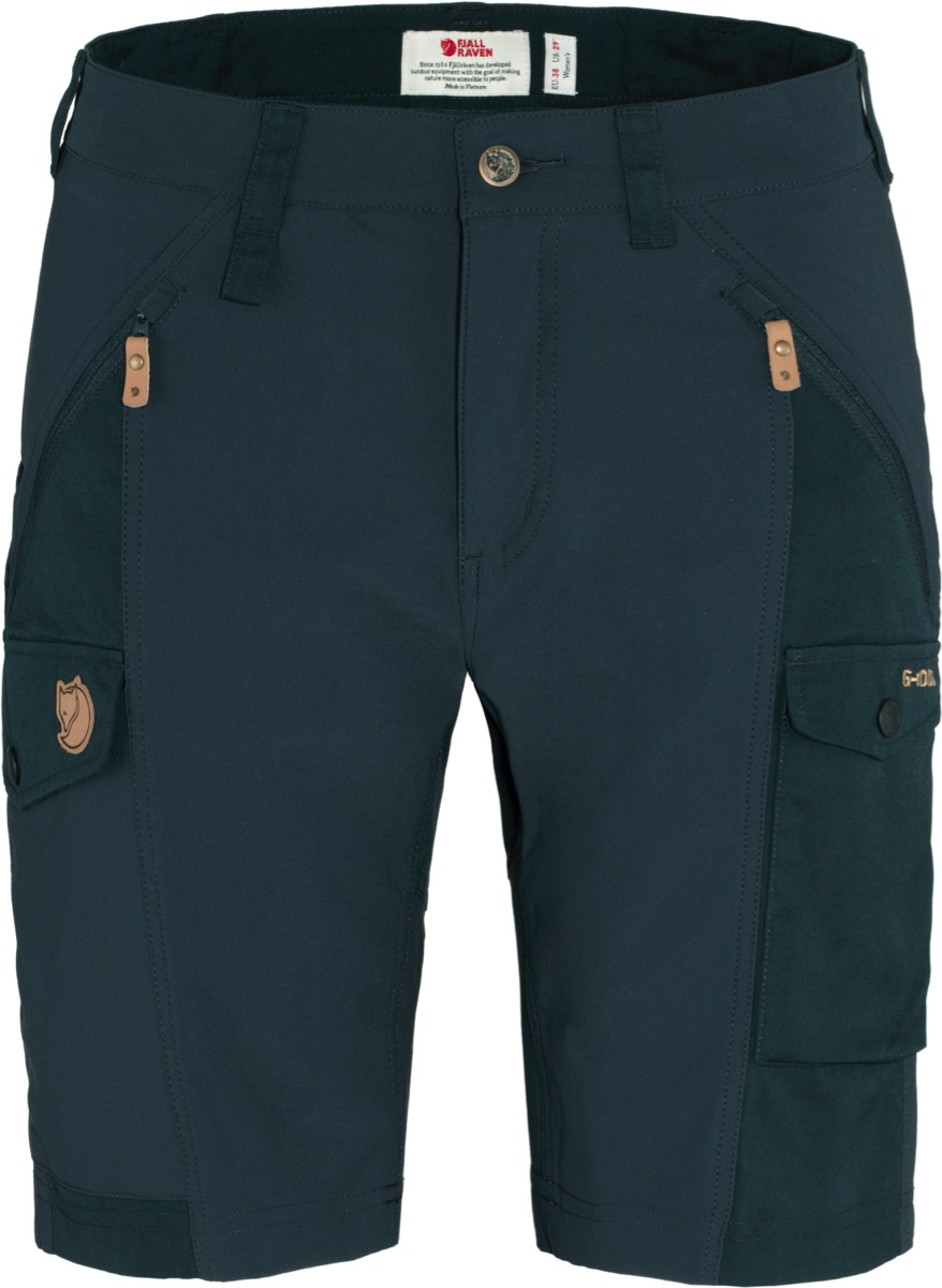 Shorts | Fjällräven Women's Nikka Shorts Curved Dark Navy | Fjallraven