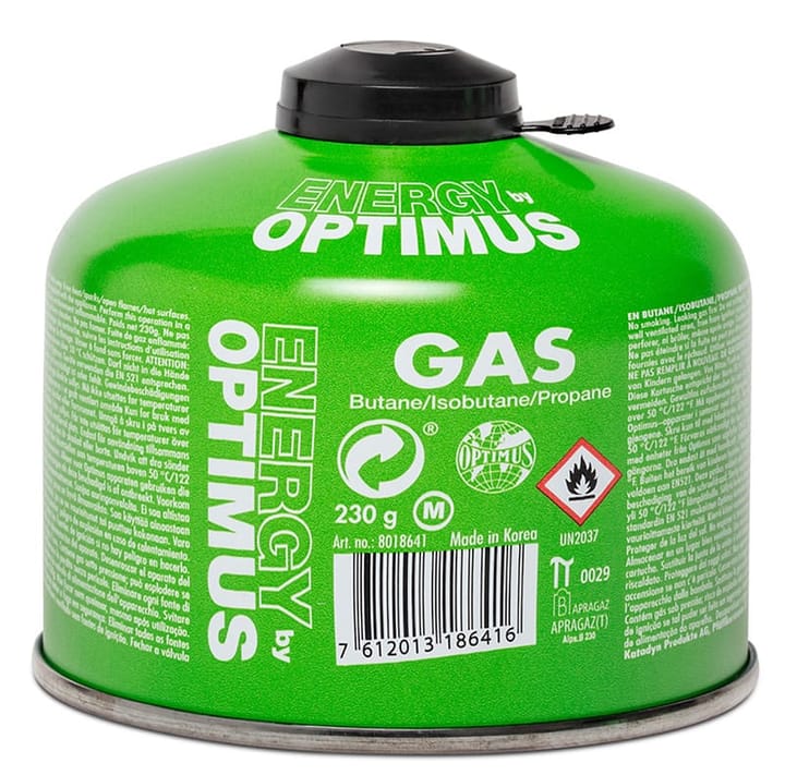 Optimus Gas Canister 230 G (Butan, Propan, Isobutan) Green Optimus