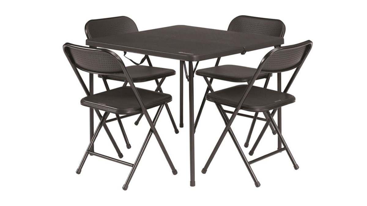 Outwell Corda Picnic Table Set Black