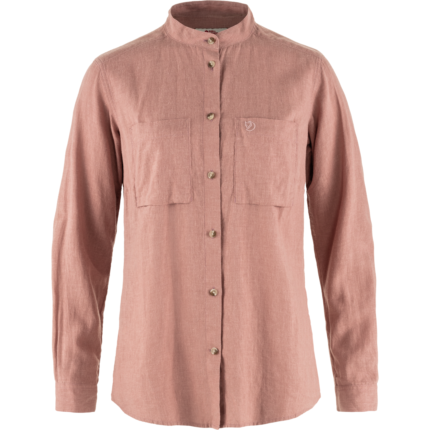 Fjällräven Women’s Övik Hemp Shirt Long Sleeve Dusty Rose