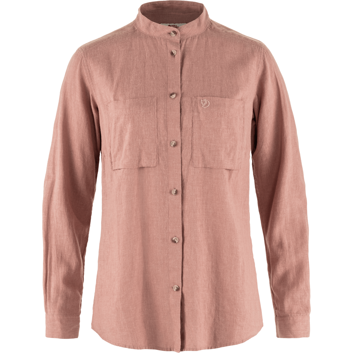 Fjällräven Women's Övik Hemp Shirt Long Sleeve Dusty Rose