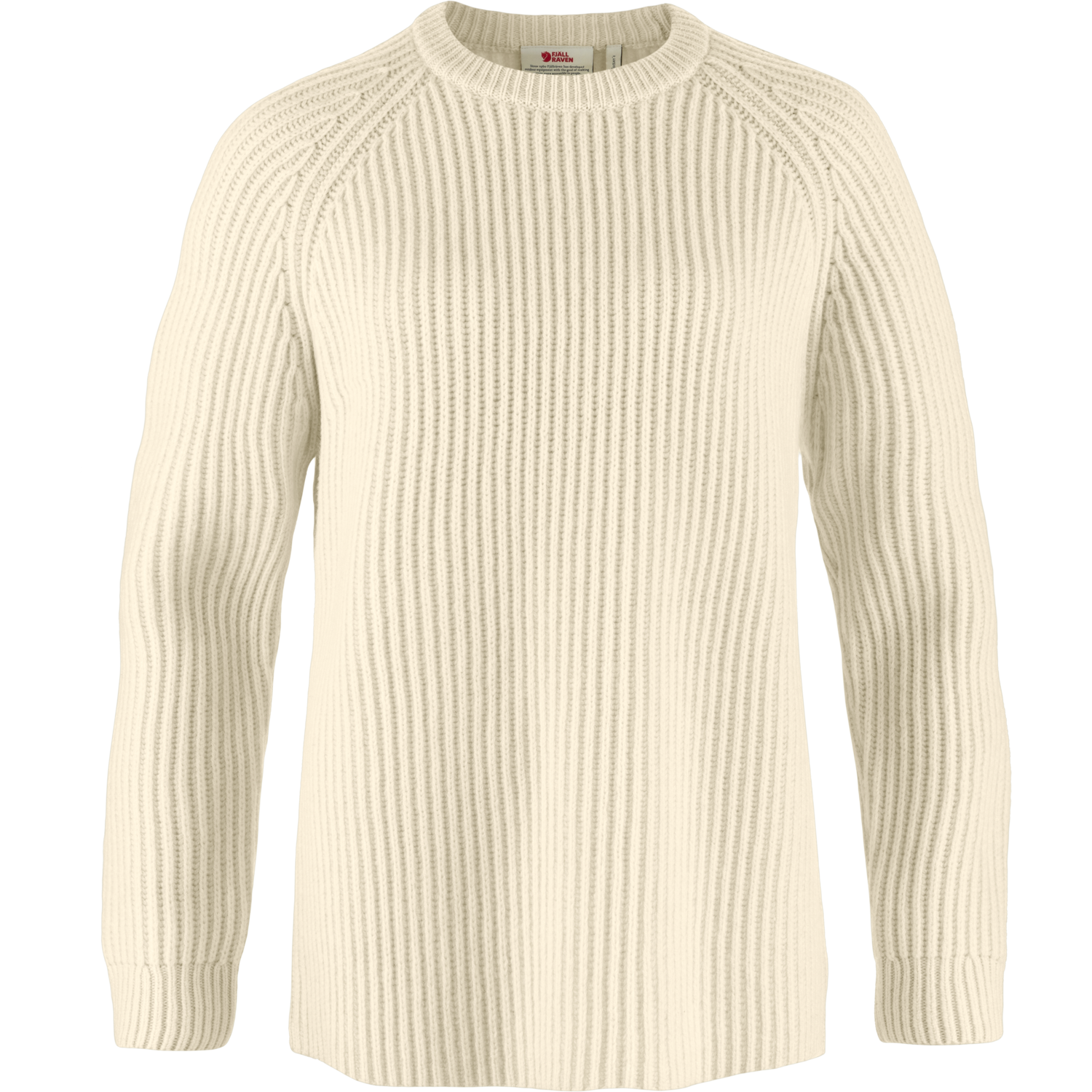 Fjällräven Women’s Övik Rib Sweater Chalk White